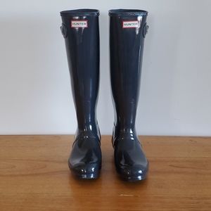 Hunter Rain boots size 8 (39 UK)